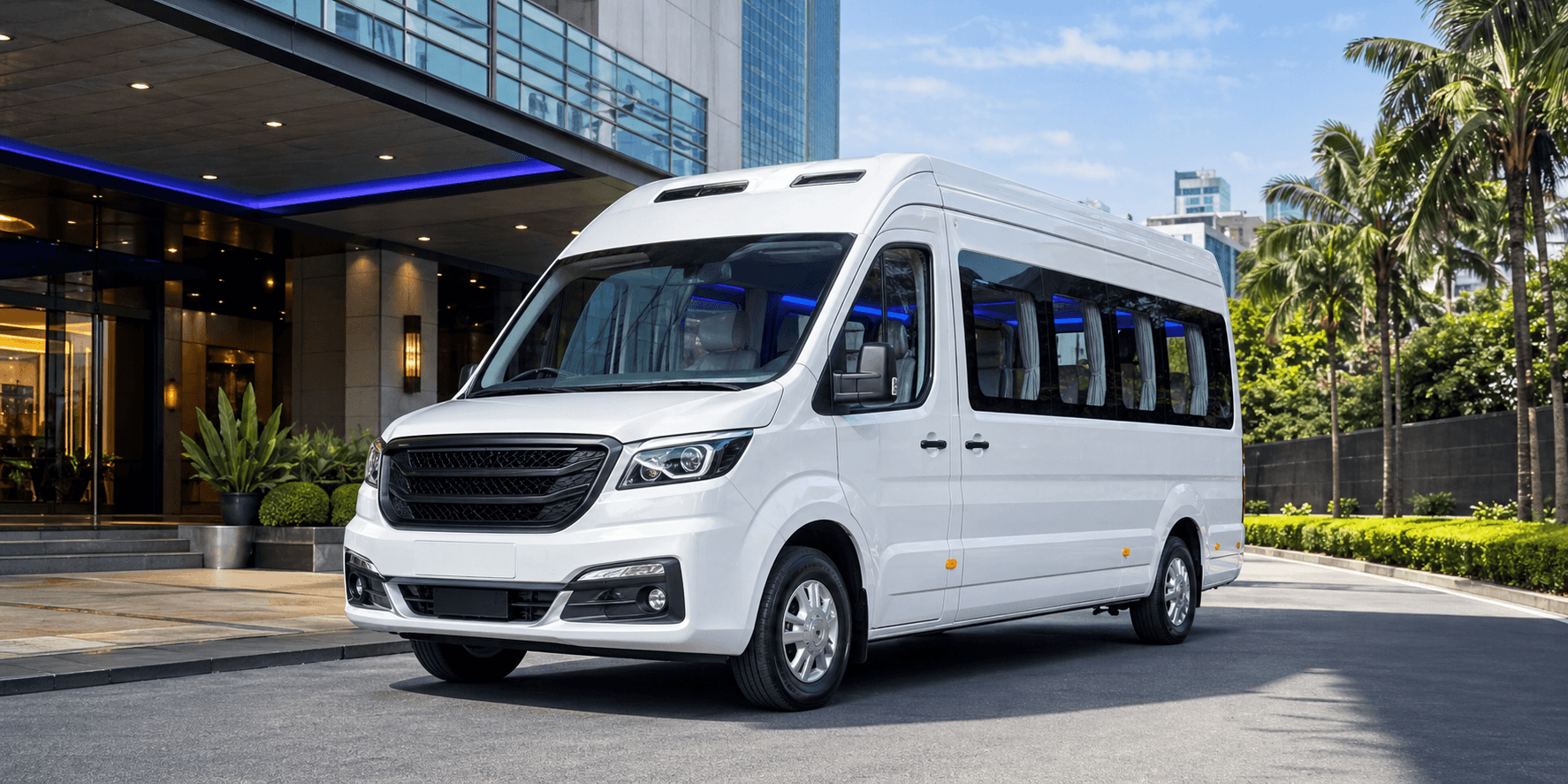 Tempo Traveller Rental Vehicle