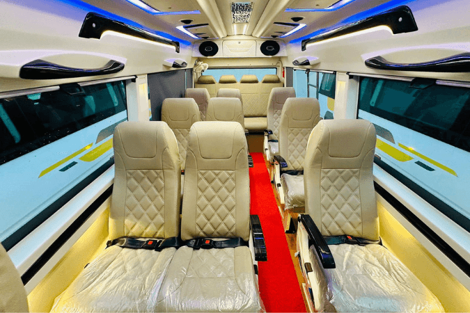 12 Seater Tempo Traveller
